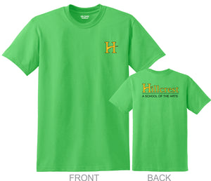 CLEARANCE - Hillcrest Basic Student T-Shirt - Electric Green – PMG School  Gear by Partner Marketing Group