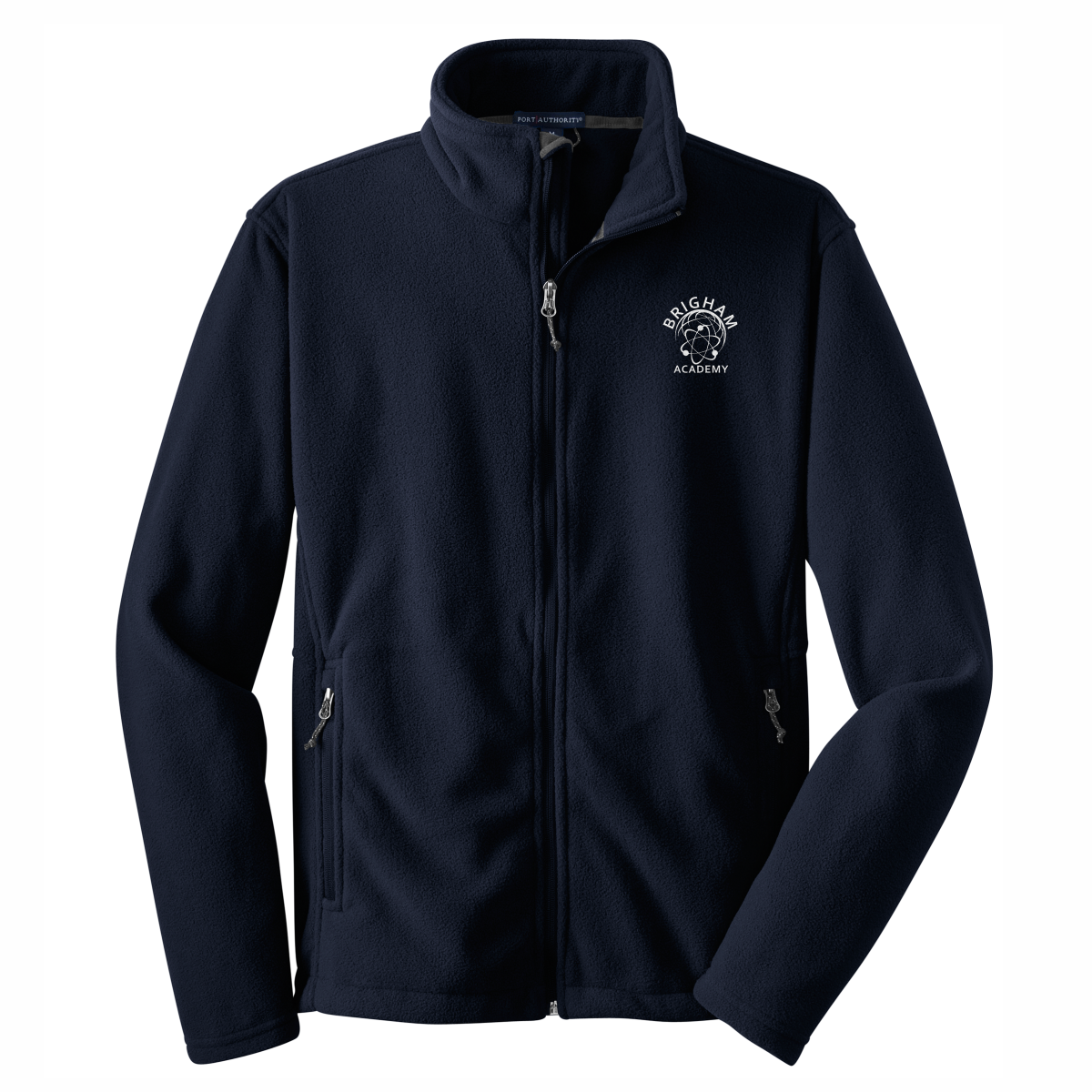 Brigham Academy ADULT SIZE - Port Authority® Fleece Jacket - Navy – PMG ...